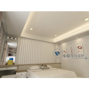 臥房設計3D圖 , 生雅室內裝修企業社