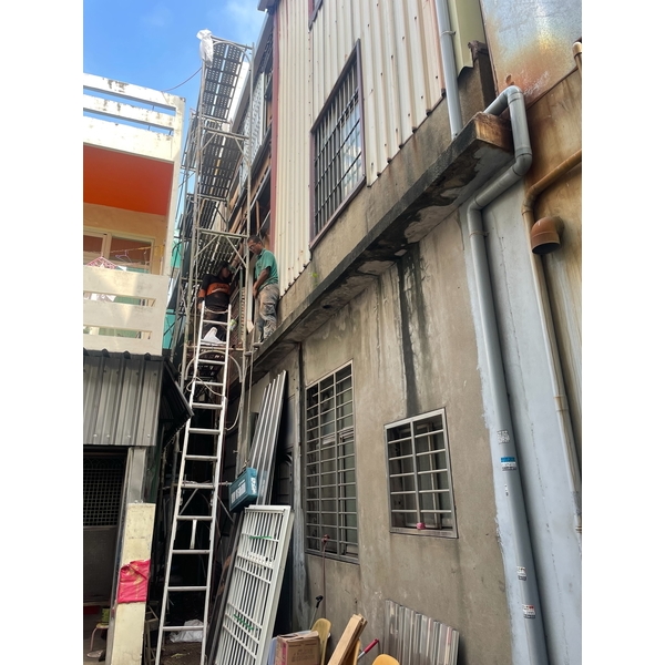 外牆白鐵板封板工程,原慶企業社