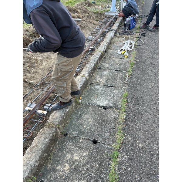 軌道門基礎施作-原慶企業社