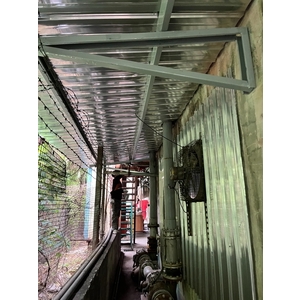 板子銹蝕更換白鐵板