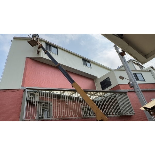 屋頂白鐵烤漆搭建工程-原慶企業社