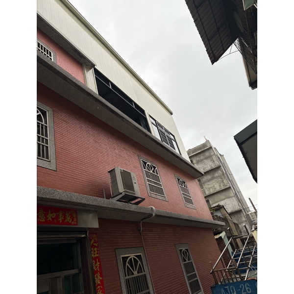 屋頂白鐵烤漆搭建工程-原慶企業社