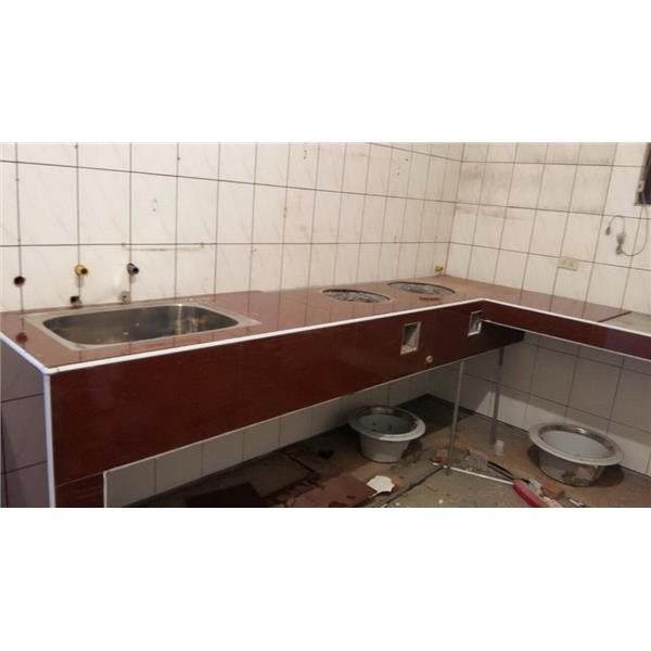 廚房灶臺   大理石材料,原慶企業社