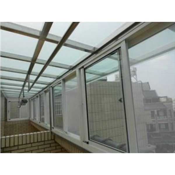 後陽台採光罩,原慶企業社