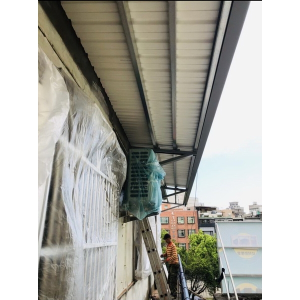 C型鋼結構遮雨棚 C型鋼結構遮雨棚-原慶企業社