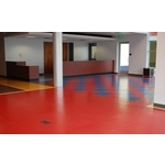 橡膠地板工程-橡膠地板、橡膠地磚、橡膠樓梯板、圓顆粒素色 - 富強輪胎工廠股份有限公司