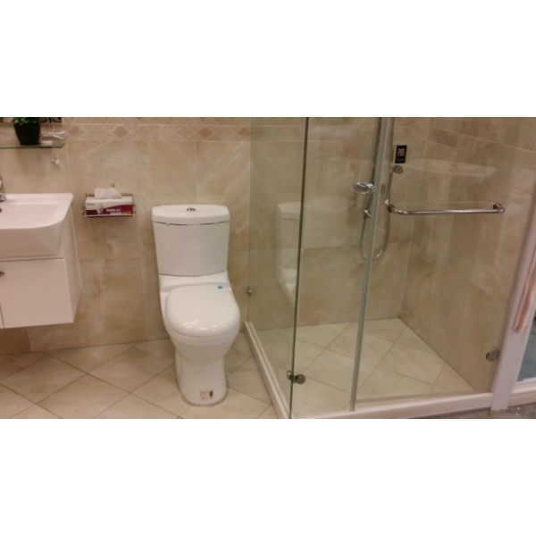 衛浴設備乾溼分離貼石英磚,鑫達工程有限公司