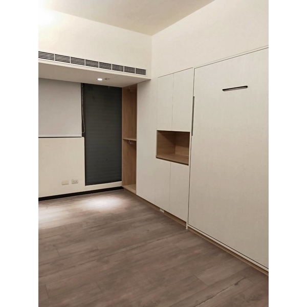 冷氣設備隱藏與衣櫥施工