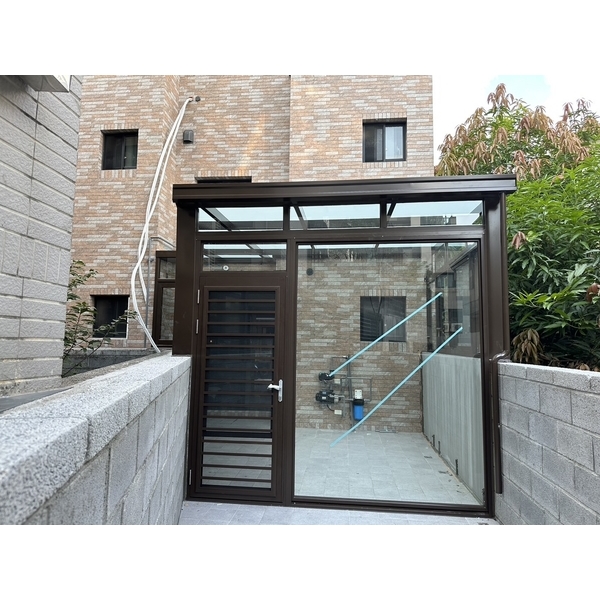 採光罩、玻璃屋、防颱型百葉窗