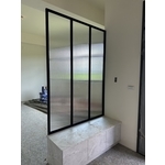 隔間屛風－長虹玻璃 - 皇盛鐵件工程行