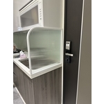 洗手檯擋水造型隔屏 - 皇盛鐵件工程行