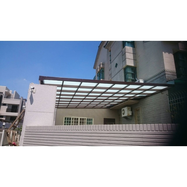 車庫玻璃採光罩