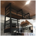 廚房吧檯吊櫃 - 皇盛鐵件工程行