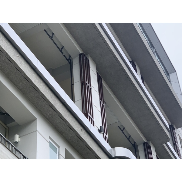 外牆造型格柵工程