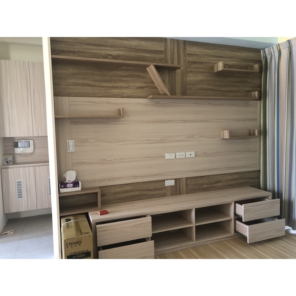 電視牆設計-千輝裝潢設計工作室