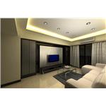 客廳裝修3d圖 - 劍初室內裝潢有限公司