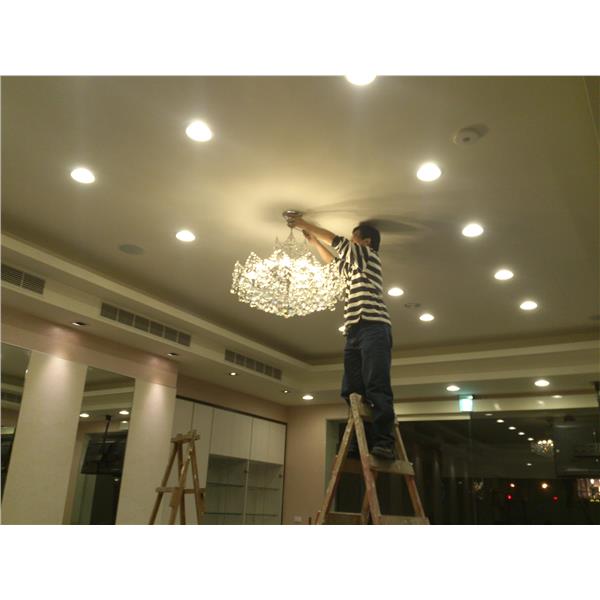 燈具安裝工程 燈具安裝工程,劍初室內裝潢有限公司