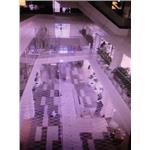 大賣場樓梯圍護網工程 - 開豐製網繩有限公司