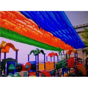 游樂區彩色遮陽網