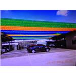 彩色遮陽網工程 - 開豐製網繩有限公司