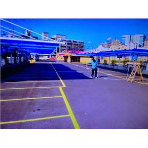 彩色遮陽網工程