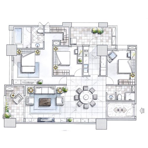 大樓傢配,特立廣告設計工作室