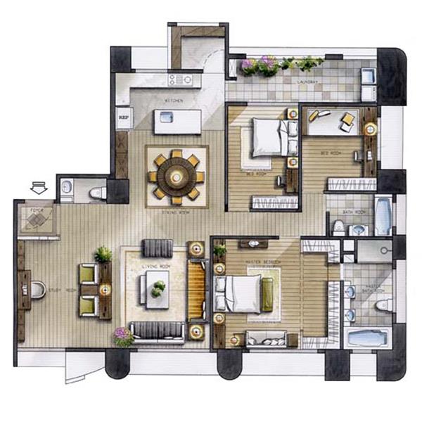 大樓傢配,特立廣告設計工作室