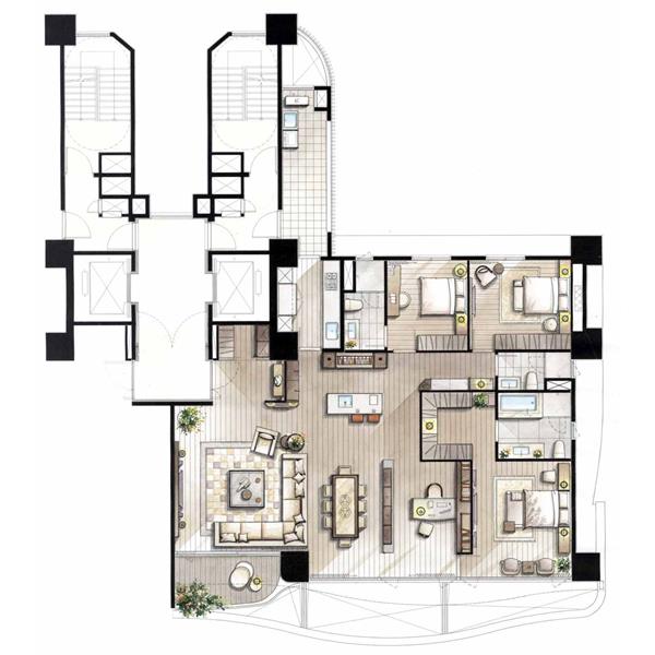 大樓傢配,特立廣告設計工作室