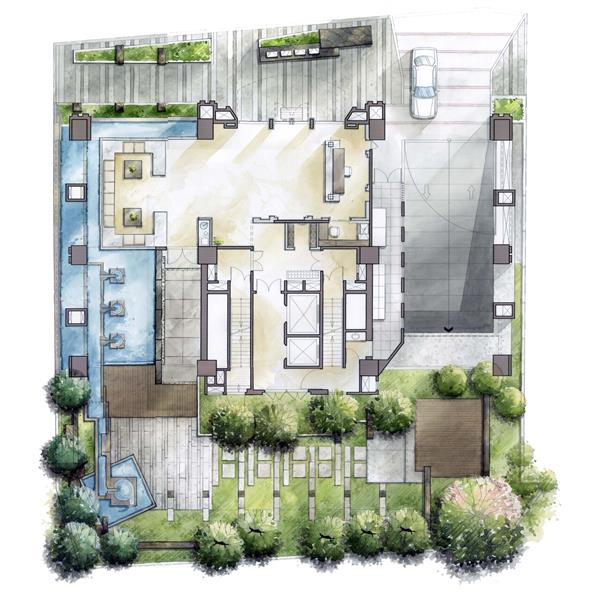 大樓全區,特立廣告設計工作室