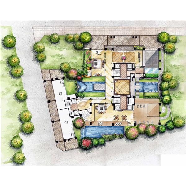 大樓全區,特立廣告設計工作室