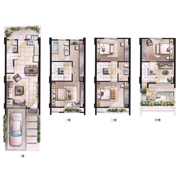 透天家配,特立廣告設計工作室