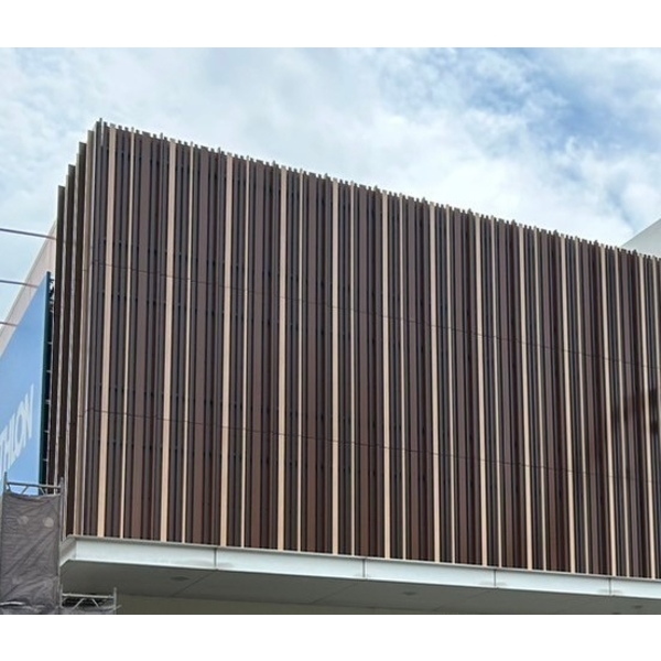 鋁惟幕.鋁格柵.木紋烤漆