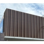 鋁惟幕.鋁格柵.木紋烤漆