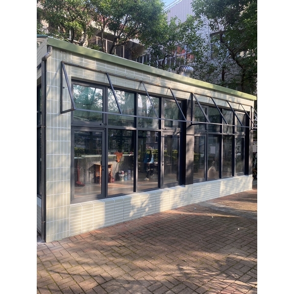 校舍外牆鋁窗噴塗-詮成油漆工程行