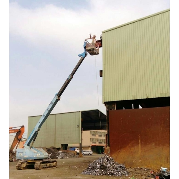 廠房鋼構噴塗-高空作業,詮成油漆工程行