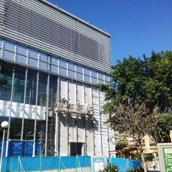 帷幕牆鋁板噴漆-高空作業,詮成油漆工程行