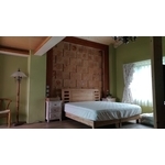 切割立體年輪片床頭 - 振華裝修工程公司