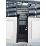 格柵門 - 利源不銹鋼鋁門窗行