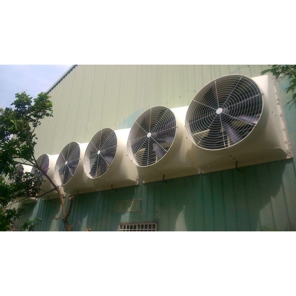 免動動自然通風降溫系統安裝實例