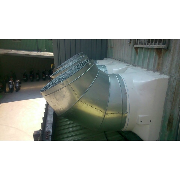 免動動自然通風降溫系統安裝實例