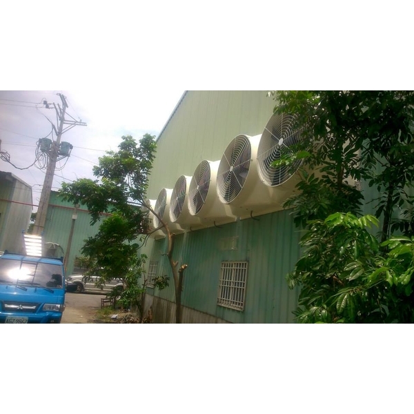 免動動自然通風降溫系統安裝實例