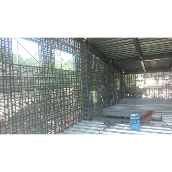 鋼網牆施工