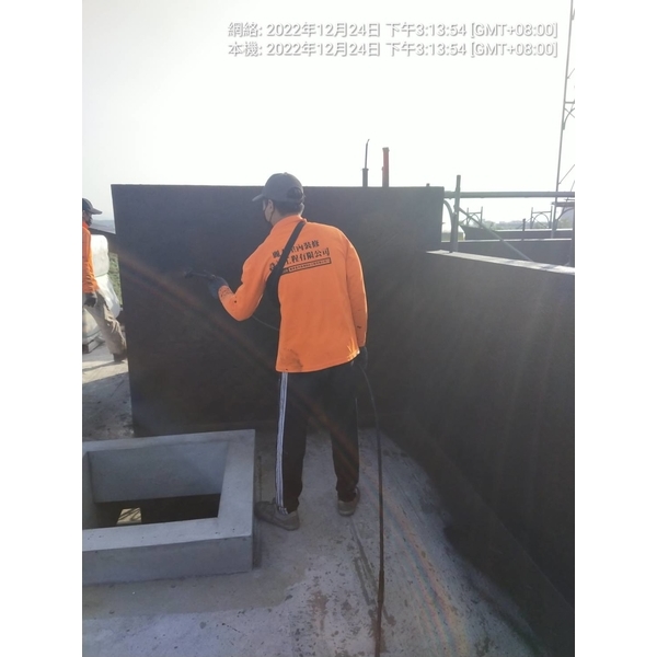 防水工程｜建案6戶透天厝｜外牆全面性噴塗防水工程