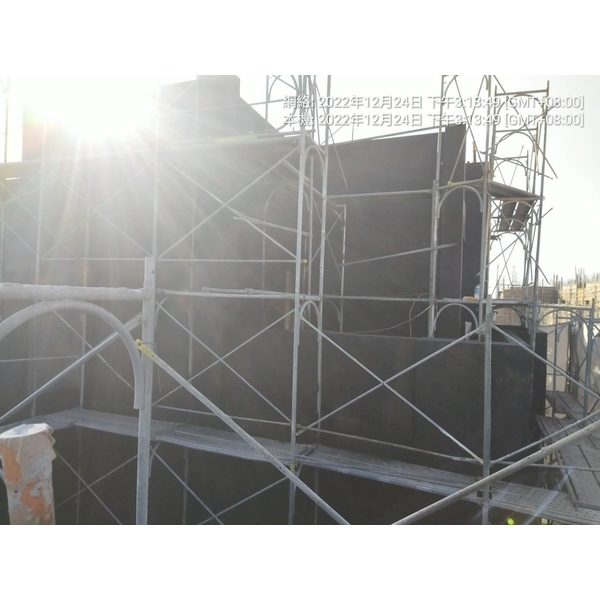 防水工程｜建案6戶透天厝｜外牆全面性噴塗防水工程