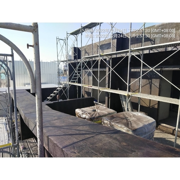 防水工程｜建案6戶透天厝｜外牆全面性噴塗防水工程