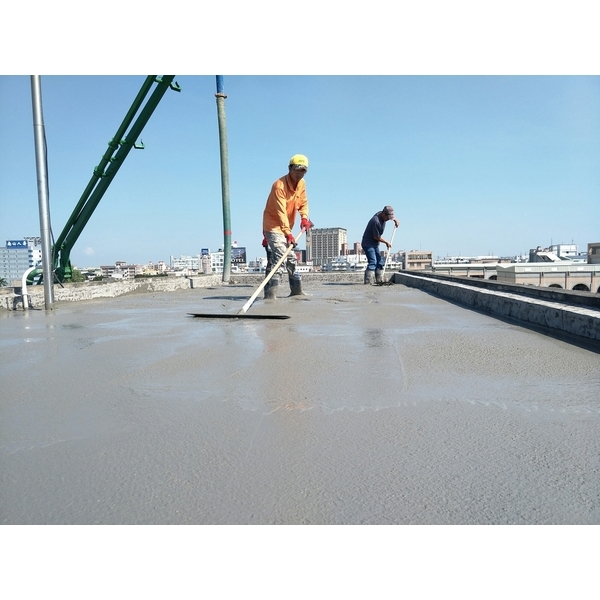 屋頂防水舖設熱溶毯