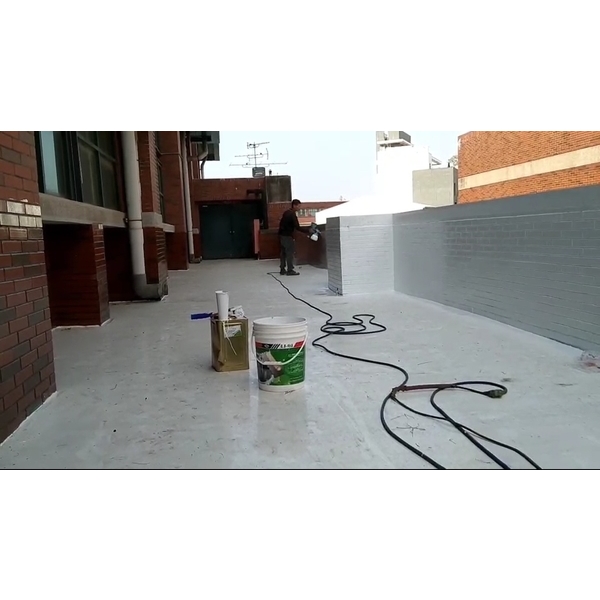 屋頂防水工程-隔熱霜