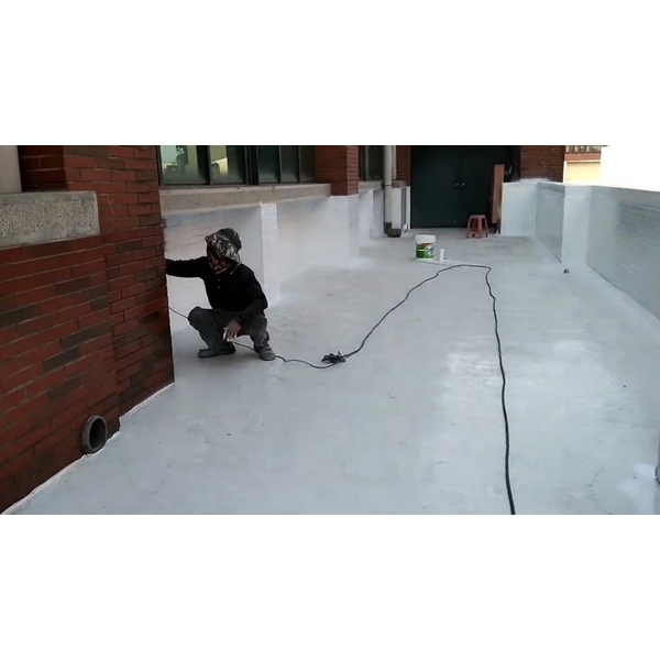 屋頂防水工程-隔熱霜