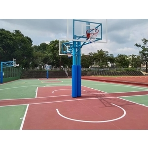 嘉義國中排球場及籃球場