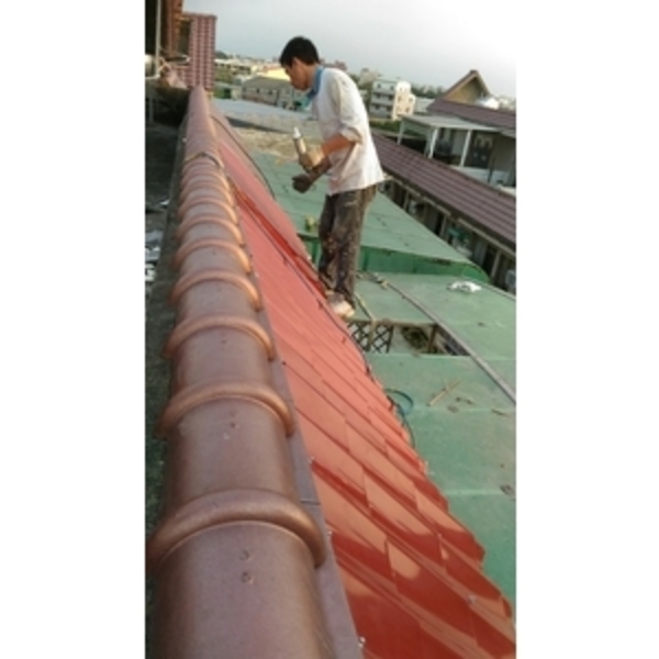 烤漆鋼板屋瓦-麗君室內裝修設計工程有限公司